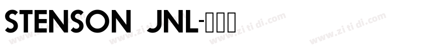 Stenson JNL字体转换